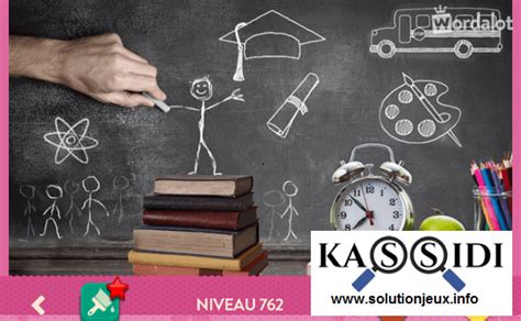 Wordalot niveau 762 Solution et réponse .
